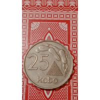 Нигерия 25 кобо 1973