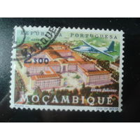 Мозамбик, колония Португалии, 1962. Авиапочта. Самолет над Салазаром