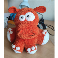 Бегемот. Ручная работа.