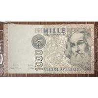 Банкнота Италия 1000 лир 1982 год