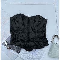 Топ корсет Zara корсетный топ под кожу