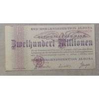 200 000 000 марок  1923 год Германия