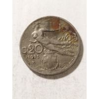 Италия 20 сентизим 1921