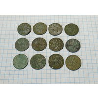 Двух грошовики-12 шт. Речь Посполита.