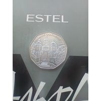 5 евро 2007 года 850 лет городу Мариацелль