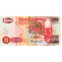 Замбия, 50 квача, 2009 г., UNC