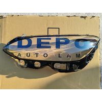 Стекло фары Вольво s90