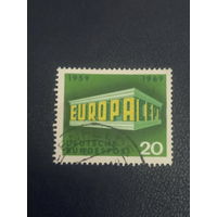 Германия 1969г. Европа CEPT