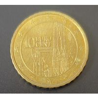 Австрия 10 евроцентов, 2018_ KM# 3139_РЕДКАЯ_самая  ДЕШЕВЯ на АУ