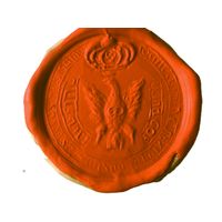 Печать походная королевская короля Речи Посполитой Яна Казимира