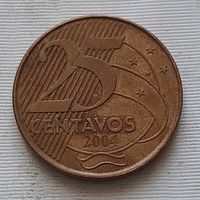 25 сентаво 2004 г. Бразилия