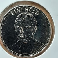 Футбольный жетон. Mexico 70. Sigi Held.