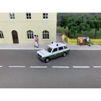 Lada 2102 Kombi Polizei Brekina 27263. Масштаб НО 1:87.
