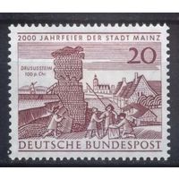 ГЕРМАНИЯ, ФРГ - 1962 [Mi. 375]*  чистая МН (DE03)