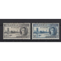 1946 Гамбия* Победа серия 2 марки Георг VI