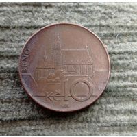 Werty71 Чехия 10 крон 2009 Собор Святых Петра и Павла в Брно