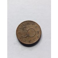 Швеция. 50 эре 2001 года. (4).