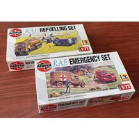 2 сборных модели: Спец. автомобили британского (R.A.F.) аэродрома ; Air Fix  1/72