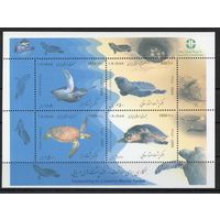 Иран 2009. Морские черепахи блок (3143)