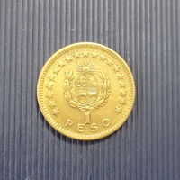 Уругвай 1 песо 1965 год Хосе Артигас