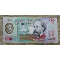 Werty71 Уругвай 50 песо 2020 UNC банкнота