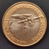 Португалия. 200 эскудо 1996 г. XXVI летние Олимпийские Игры. Атланта, 1996.