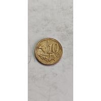 Африка 10 цент 2003
