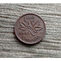 Werty71 Канада 1 цент 1945