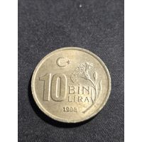 Турция 10000 лир 1998
