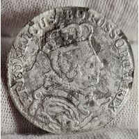 6 грошей, шестак 1756 года, Пруссия, С РУБЛЯ! МНОГО ЛОТОВ С РУБЛЯ!