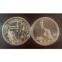 США 1 доллар 2026 Инновация 30 Айова Норман Эрнст двор P UNC