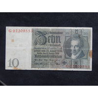 Германия 10 рейхсмарок 1929г.