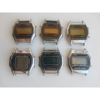 Часы электронные MONTANA SAVION NEC винтажные разные 6 штук с 1 рубля