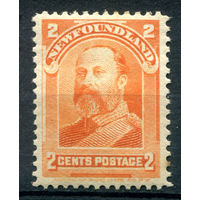 Британские колонии - Ньюфаундленд - 1897г. - принц Эдуард, 2 с - 1 марка - MH [Mi 60]. #3-WB-92-A-1