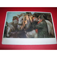 Живопись Шиндлер При свете фонаря Германия Дрезден чистая