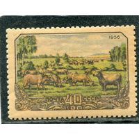 СССР 1956. Сельское хозяйство. Стадо коров