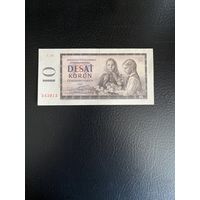 Чехословакия 10 крон 1960 год.