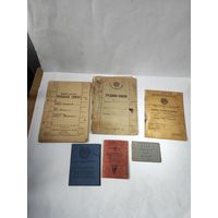 Документы железнодорожного телеграфиста 30-х годов.Туркменская ССР.