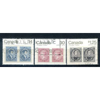 Канада - 1978г. - международная филателистическая выставка - 3 марки - полная серия, гашёные [Mi 691-693]. #3-WB-84-A-2