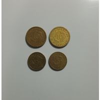 Монеты 4шт.