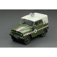 Модель автомобиля УАЗ-469 комендатура 1:43 (Автомобиль на службе)