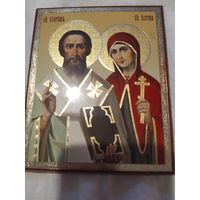 Икона Киприан и Юстина 16/14