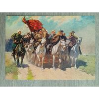 1954. Греков. Трубачи Первой Конной Армии