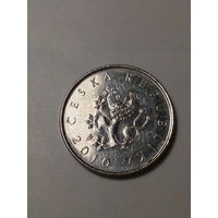 1 крона Чехия 2008  год