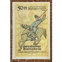 Нотгельд 50 пфеннигов 1921 год. Потсдам . Веймарская республика