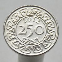 Суринам  250 центов 2012