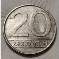 Польша 20 злотых, 1986 (14-7-15)