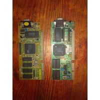 ISA видеокарты Cirrus Logic и Trident 9000