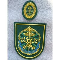 Кокарда и шеврон таможенный класс Верхнедвинская гимназия Беларусь*
