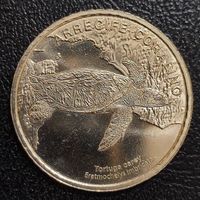 Коста-Рика 50 колонов, 2023 Морская черепаха Хоксбилл